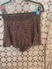 Patrons of Peace Women's Multicolor Floral Pull On Elastic Waist Shorts L — photo 3
