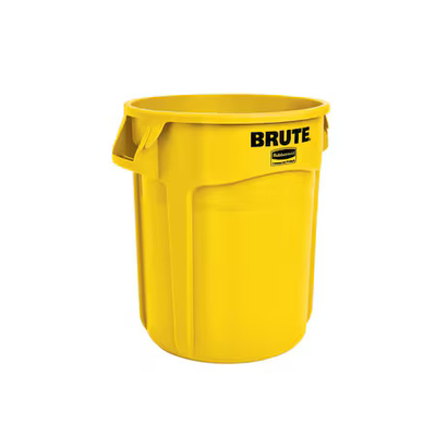#ad #ad Rubbermaid Commercial Fg262000yel Brute 20 Gal Round Heavy Duty Plastic Can $35.27