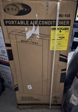 Whynter 9,500 BTU Portable Air Conditioner Cools 500 Sq. Ft. With Dehumidifier.