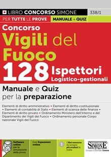 Concorso Vigili del Fuoco 128 Ispettori Logico-gestional... | Buch | Zustand gut