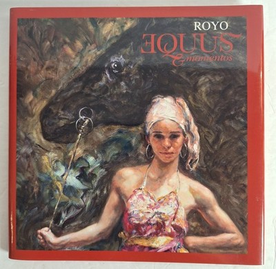 ROYO Equus & Momentos HC Book Art Horses & The Female Form Signed VTG  Pre-owned