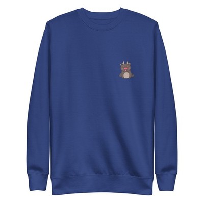 Cute Christmas Reindeer Unisex Premium Sweatshirt