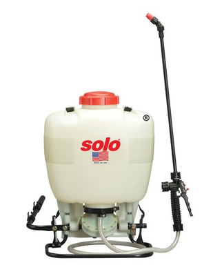 #ad Solo 475 B Backpack Sprayer 4 Gallon Diaphragm Bleach Resistant 32118 $181.66