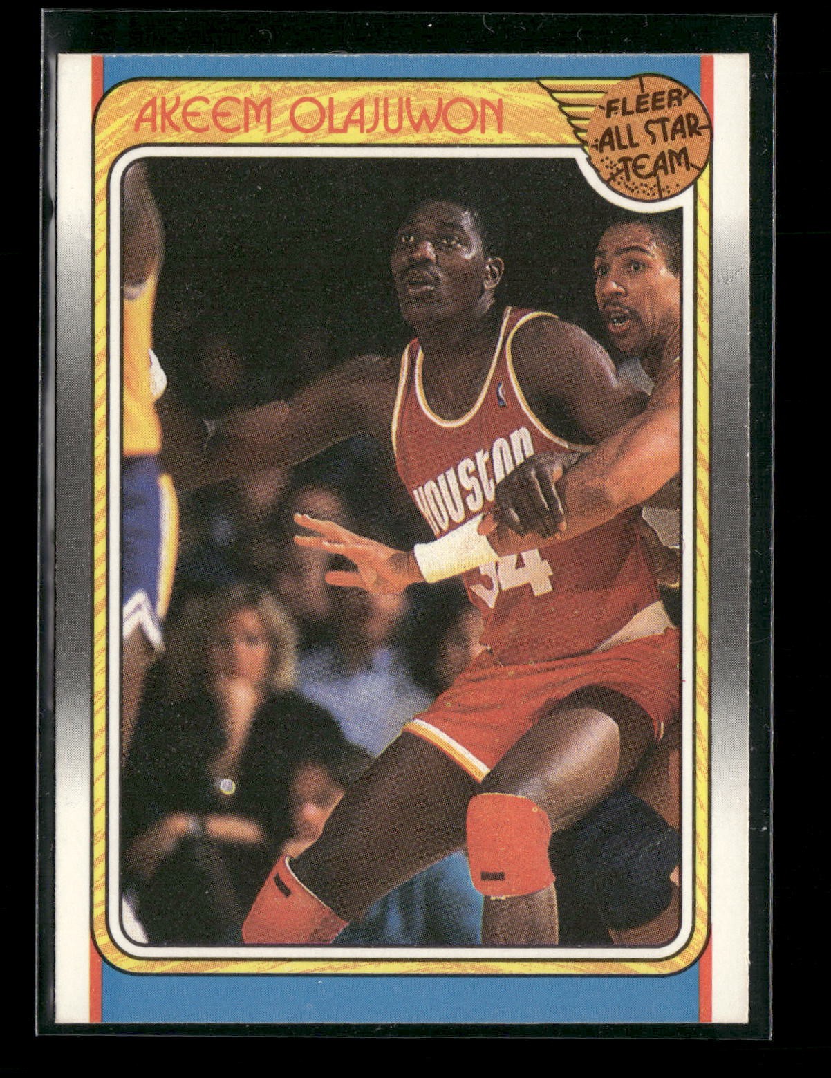 1988-89 Fleer #126 Akeem Olajuwon Houston Rockets