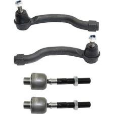 Front Inner and Outer Tie Rod End For 2009-2014 Acura TSX Left & Right Set of 4