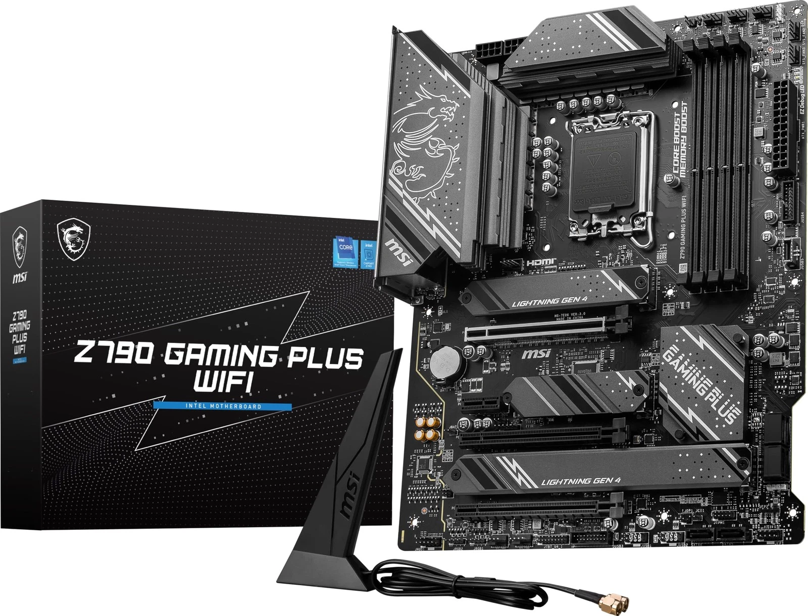 MSI Z790 GAMING PLUS WIFI Motherboard - Thumbnail 2