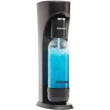 OmniFizz Sparkling Water and Soda Maker, Carbonates Any Drink, CO2 Cylinder N...