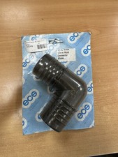 50mm Elbow 90 Degree Pond Hose Bilge Joiner Plastic Barbed Flexi Pipe C12