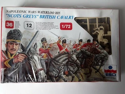 VINTAGE 1983 - NAPOLEONIC WARS WATERLOO 1815 "SCOT GREYS" BRITISH CAVALRY - NEW - Image 1 of 4
