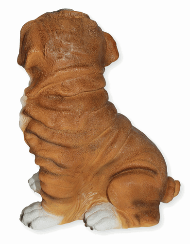 Deco Figura Perro Mops Grande H 39 CM Con Diversión Sensor de Movimiento" - Imagen 3 de 4