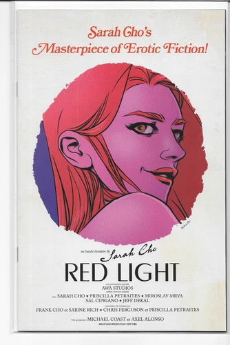 Red Light #1 C Chris Ferguson Variant 1st Print NM/NM+ AWA 2023