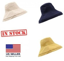 Bucket Hats for Beach, Golf, Garden   Wide Bendable Brim Summer Fisherman's Cap