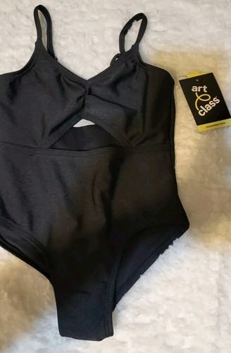 Art Class Girls Black Swimsuit Size S(6/7)