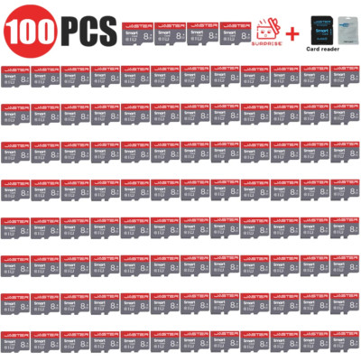 100 PCS LOT Smart SD Card 128G TF Flash Card for Camera Phone 64GB Original Memo