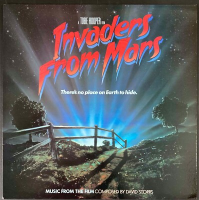 Invaders from Mars US Vinyl LP First Pressing Tobe Hooper Dave Storrs 1986