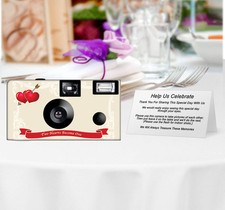 20 Two Hearts Disposable Cameras-wedding camera/anniversary F80008