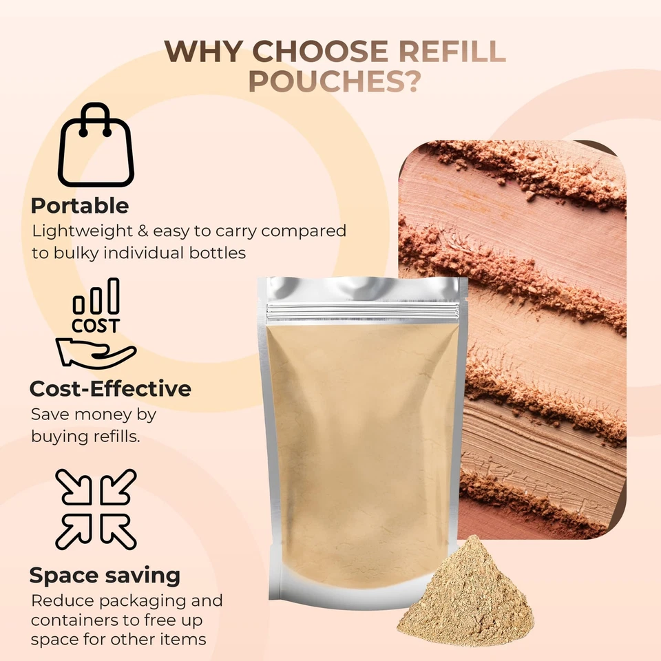 Foundation Powder Refill by Sweet Face Minerals, Lightweight Mineral Loose - Image 3 of 4