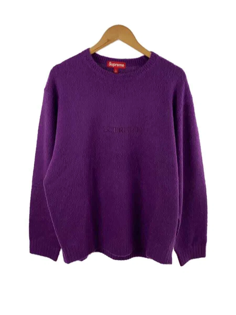 Pull Supreme PILLED violet L occasion