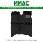 <!--F#f_0-->MOULDED CAR CARPET FITS (G15) HOLDEN RODEO TF SINGLE CAB F&¾REAR 88-03<!--F/-->