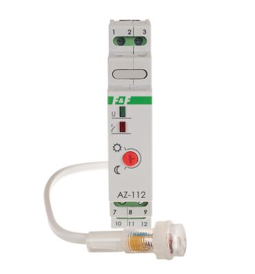 Twilight switch AZ-112, light dependent relay F&F, LED 230V, 16A