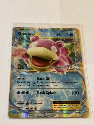 pokemon cards slowbro ex Pokémon TCG Slowbro-EX XY Evolutions 26/108 Holo Holo Rare EX