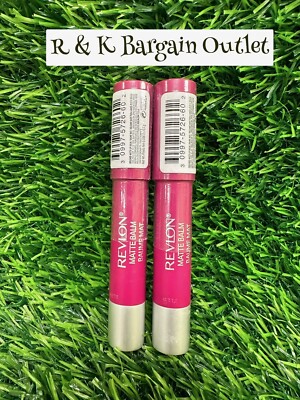 2 ~ Revlon Matte Balm Lip Color Lipstick 260 Passonate New Sealed