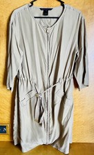 MARC BY MARC JACOBS SMALL SILK DRESS BELT POCKETS RARE FASHION GREY