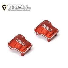 TREAL TRX 4M Diff Covers Machined Aluminum for Bronco Defender (2) Red