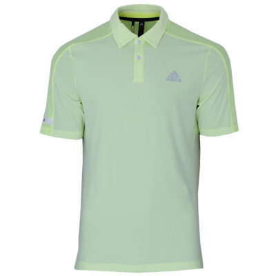 adidas Herren Golf Poloshirt Sport Aeroready Polo Golfshirt Polohemd solar gelb