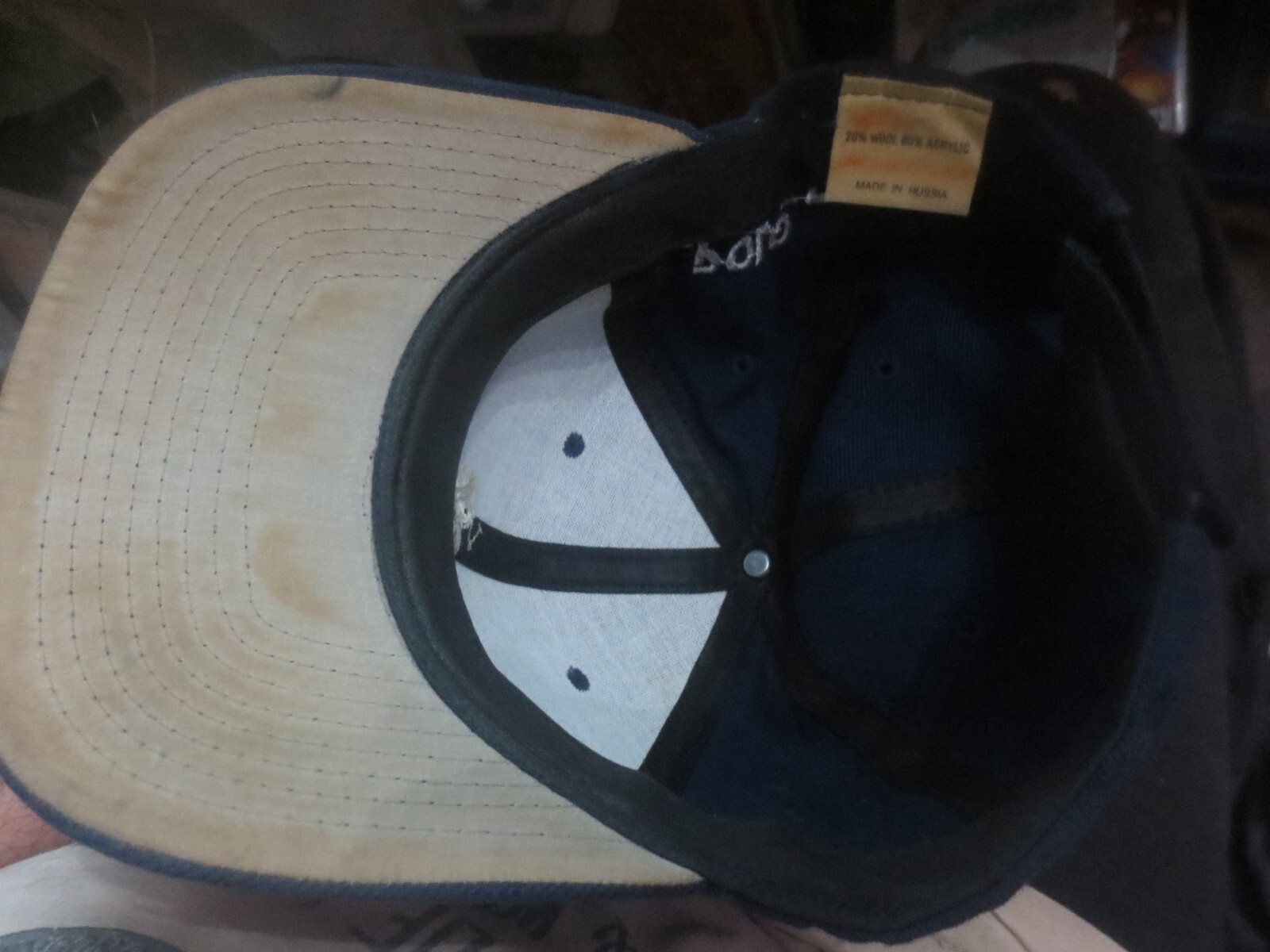 Polo Ralph Lauren Cappello Sportivo Blu Logo Pony Ricamato Cappello Baseball Regolabile