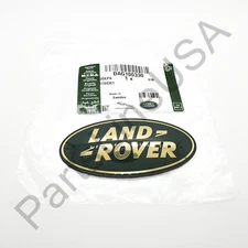 Genuine Land Rover Range Rover Green And Gold Front Grill Emblm Badge DAG100330 