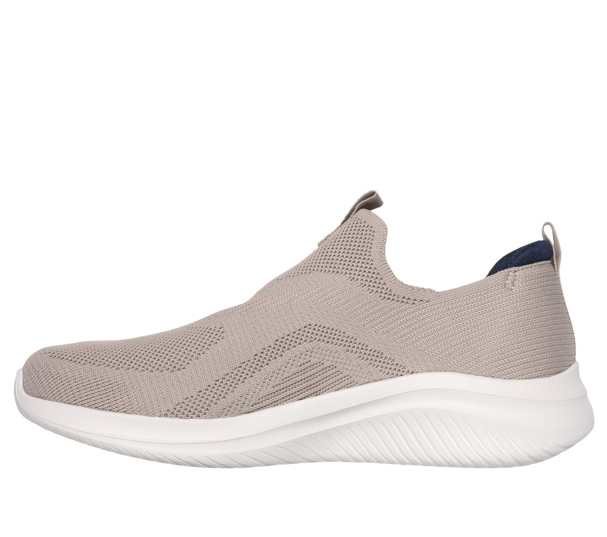 【新品】SKECHERS Slip-ins メンズ　25cm Skechers Shoes Men's Slip On Sport Comfort Taupe Memory Foam