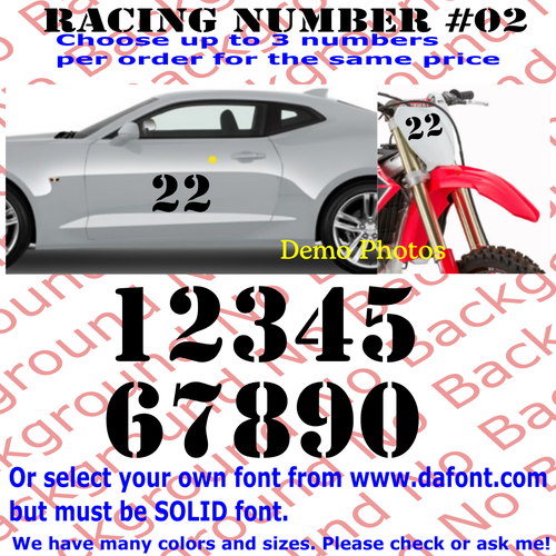 Custom Motocross Plate Vinyl Decal Custom Dirt Bike Mx Number Plate, Moto Number Vinyl Sticker - 012 - Canada Custom Motocross Plate Vinyl Decal Custom Dirt Bike Mx Number Plate, Moto Number Vinyl Sticker - 012 - Canada