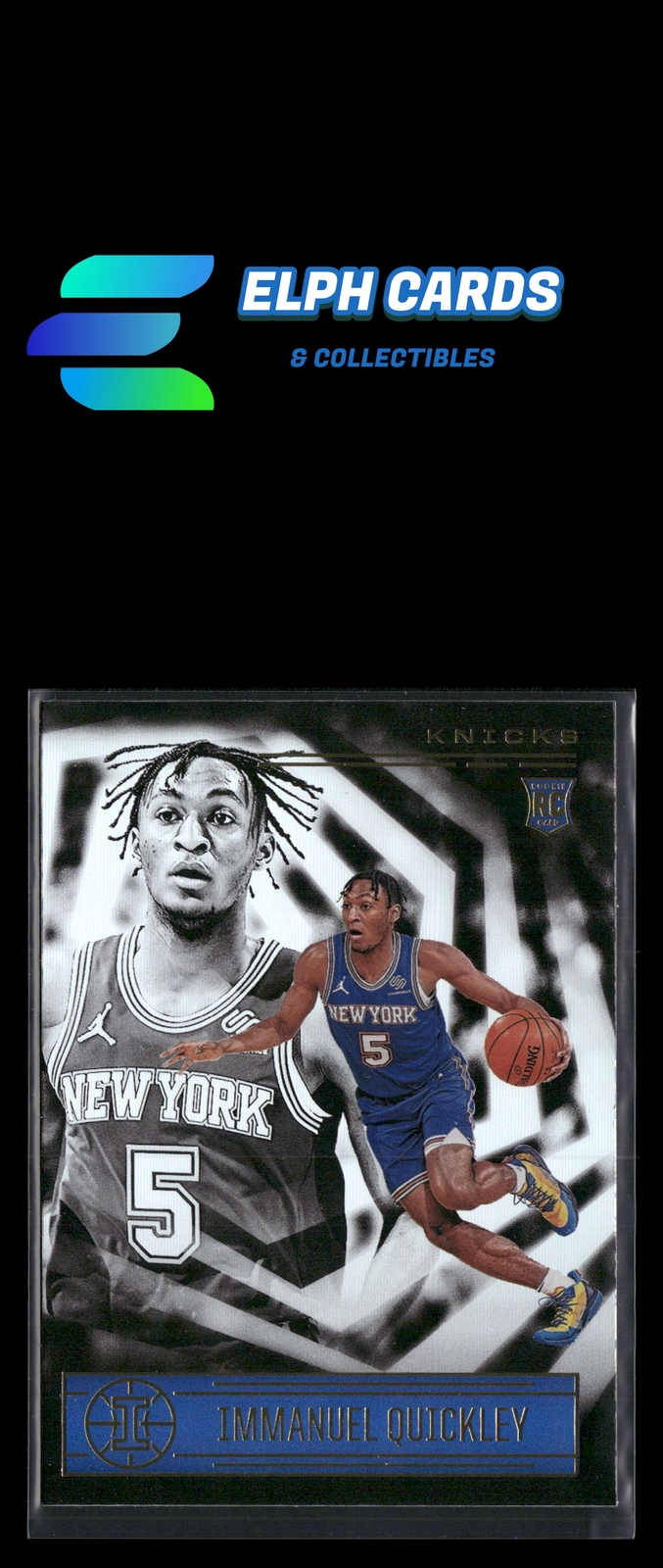 2020-21 Panini Illusions #154 Immanuel Quickley