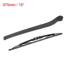 Rear Windshield Wiper Blade Arm Set 375mm 15 Inch for BMW 5 Series E61 2003-2010
