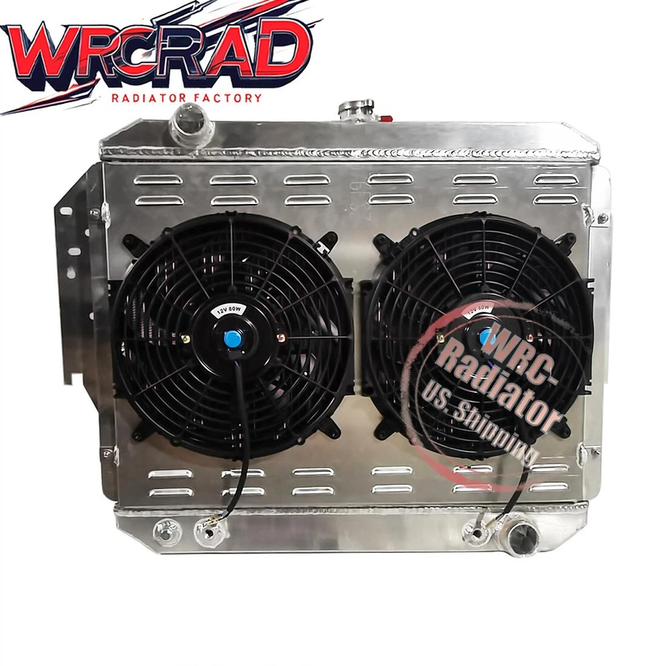 Ventilador de radiador + cubierta para Dodge D/W 100 150 200 250 350 1979-1993 1985 Ramcharger Foto 2 de 4