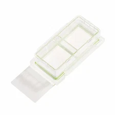 CELLTREAT Chamber Cell Culture Slide, 2 Chamber, 12/Case, Sterile, #229162