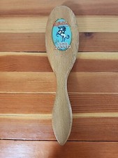 The Lone Ranger Hi Yo Silver Hair Brush 1939 Long Handle Wood Coarse Bristles
