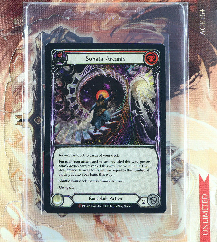 Flesh And Blood Sonata Arcanix (1) Rainbow Foil Unlimited MON231