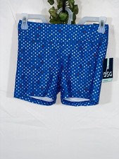 Girl's DSG 3" Mid Rise Shorts Printed stars Blue size L
