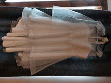 wedding dress size 16 white