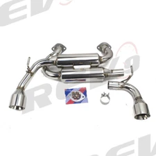 REV9 FLOWMAXX STAINLESS AXLE BACK EXHAUST FOR 17-22 INFINITI Q60 CV37 3.0T RWD