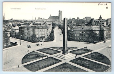 Munich - MÜNCHEN - Karolinenplatz GERMANY Postcard