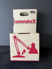 Luxo Lumenaire II Flexible Arm Lamp Base & 4-Way Bracket Yellow