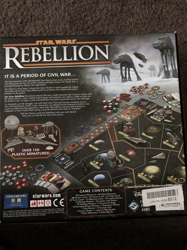 Fantasy Flight Games Star Wars: The Rebellion Board Game - SW03 - Picture 2 of 2