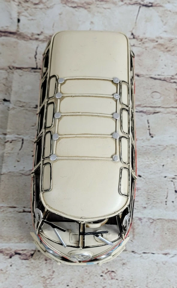 Jayland Scala 1:20 1966 Decorativo Deluxe Mini Autobus Classico Scultura REGALO - Immagine 2 di 4