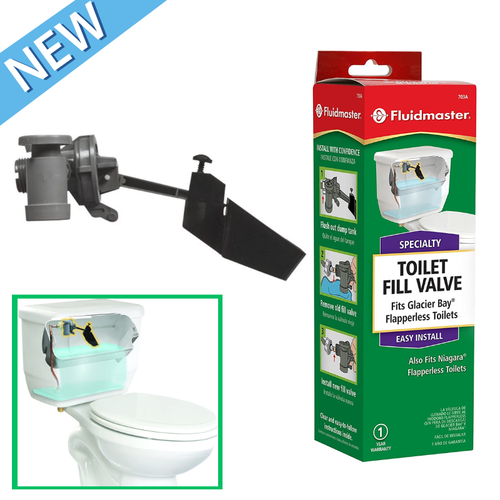 Replacement 703A5B Specialty Fill Valve Glacier Bay Niagara Flapperless