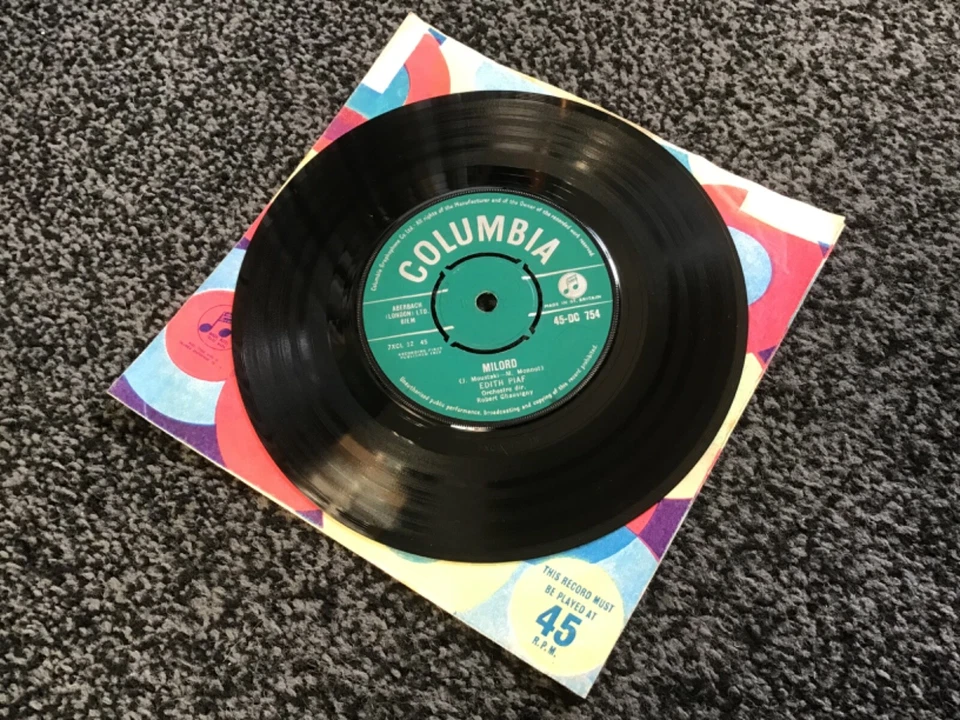 EDITH PIAF - MILORD 1959 UK SINGLE COLUMBIA DC 754 EXCELLENT CONDITION - Image 3 of 4