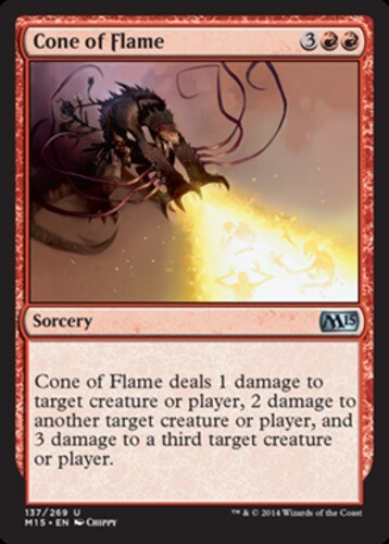 Near Mint 2015 Magic Cone of Flame x4