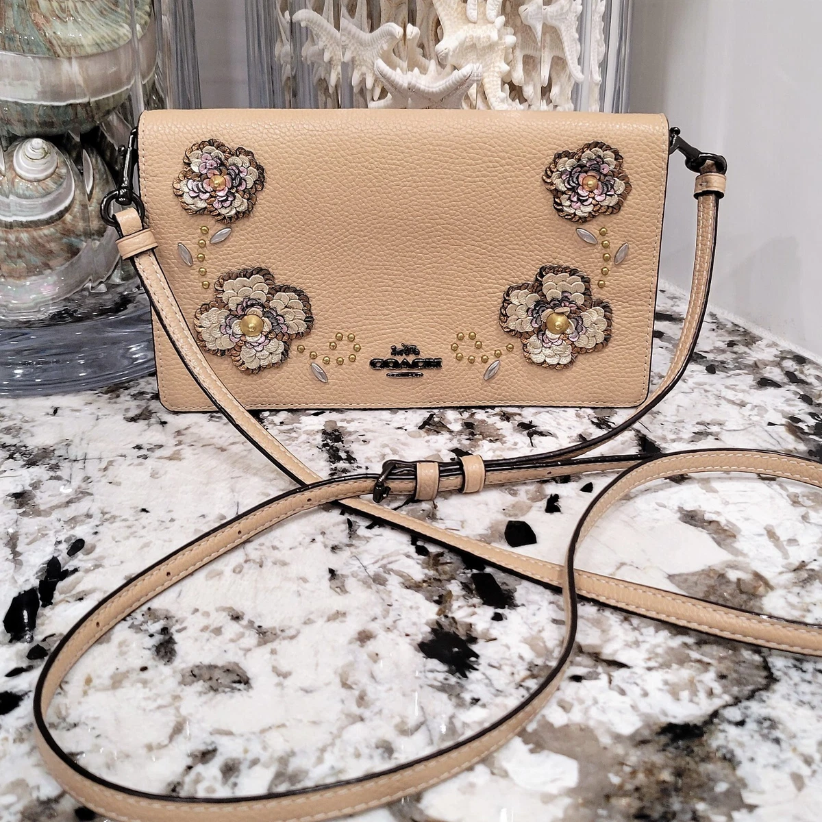 Foldover Crossbody Clutch